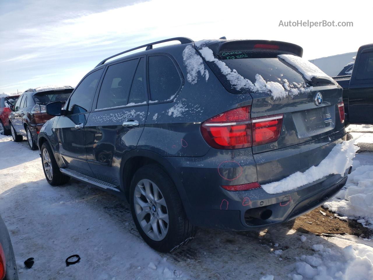 2011 Bmw X5 Xdrive35i Серый vin: 5UXZV4C57BL412925