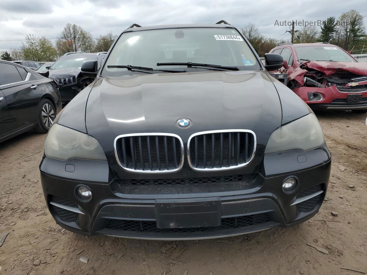 2011 Bmw X5 Xdrive35i Black vin: 5UXZV4C57BL416165