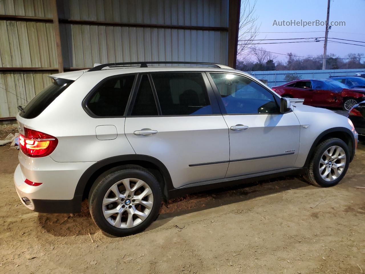 2011 Bmw X5 Xdrive35i Silver vin: 5UXZV4C57BL739647