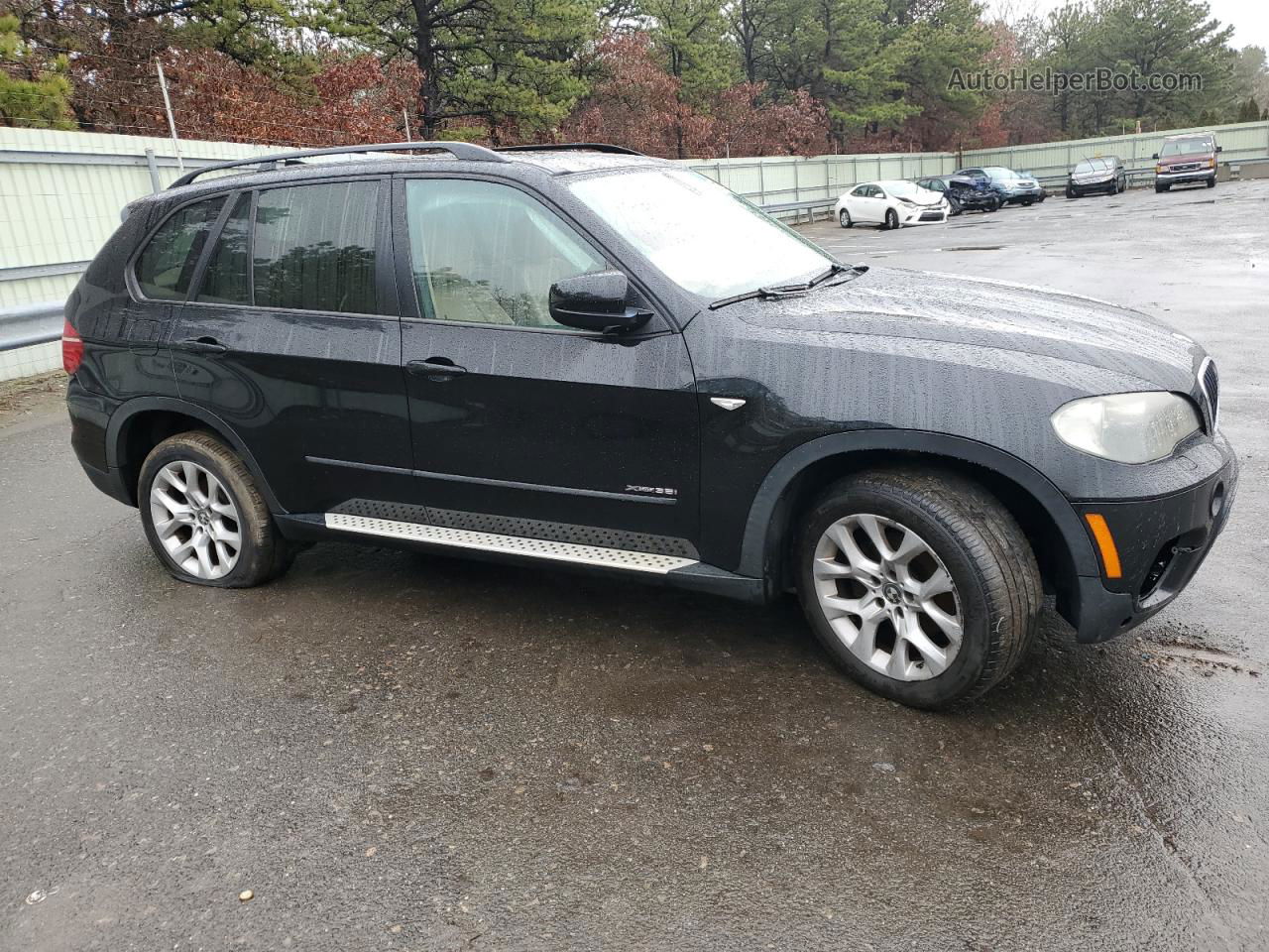 2011 Bmw X5 Xdrive35i Black vin: 5UXZV4C57BL741057