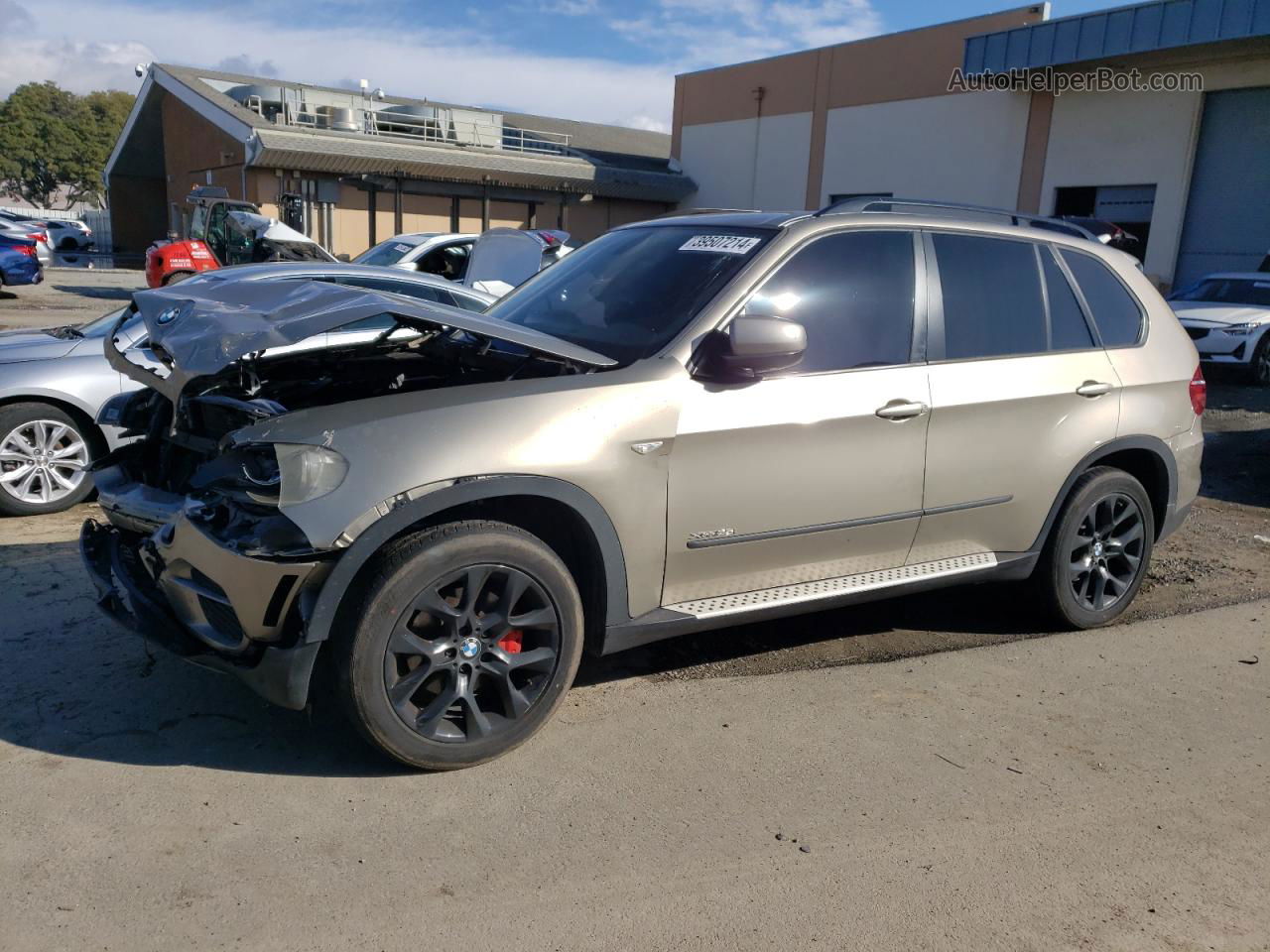 2011 Bmw X5 Xdrive35i Желто-коричневый vin: 5UXZV4C57BL742774