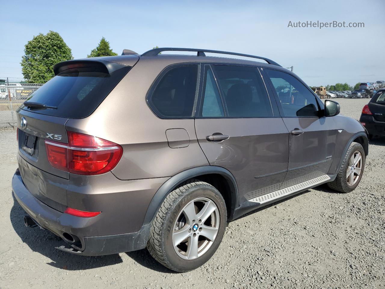 2012 Bmw X5 Xdrive35i Brown vin: 5UXZV4C57CL746227