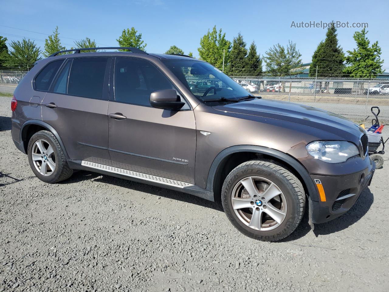 2012 Bmw X5 Xdrive35i Коричневый vin: 5UXZV4C57CL746227