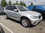 2012 Bmw X5 Xdrive35i Silver vin: 5UXZV4C57CL747359