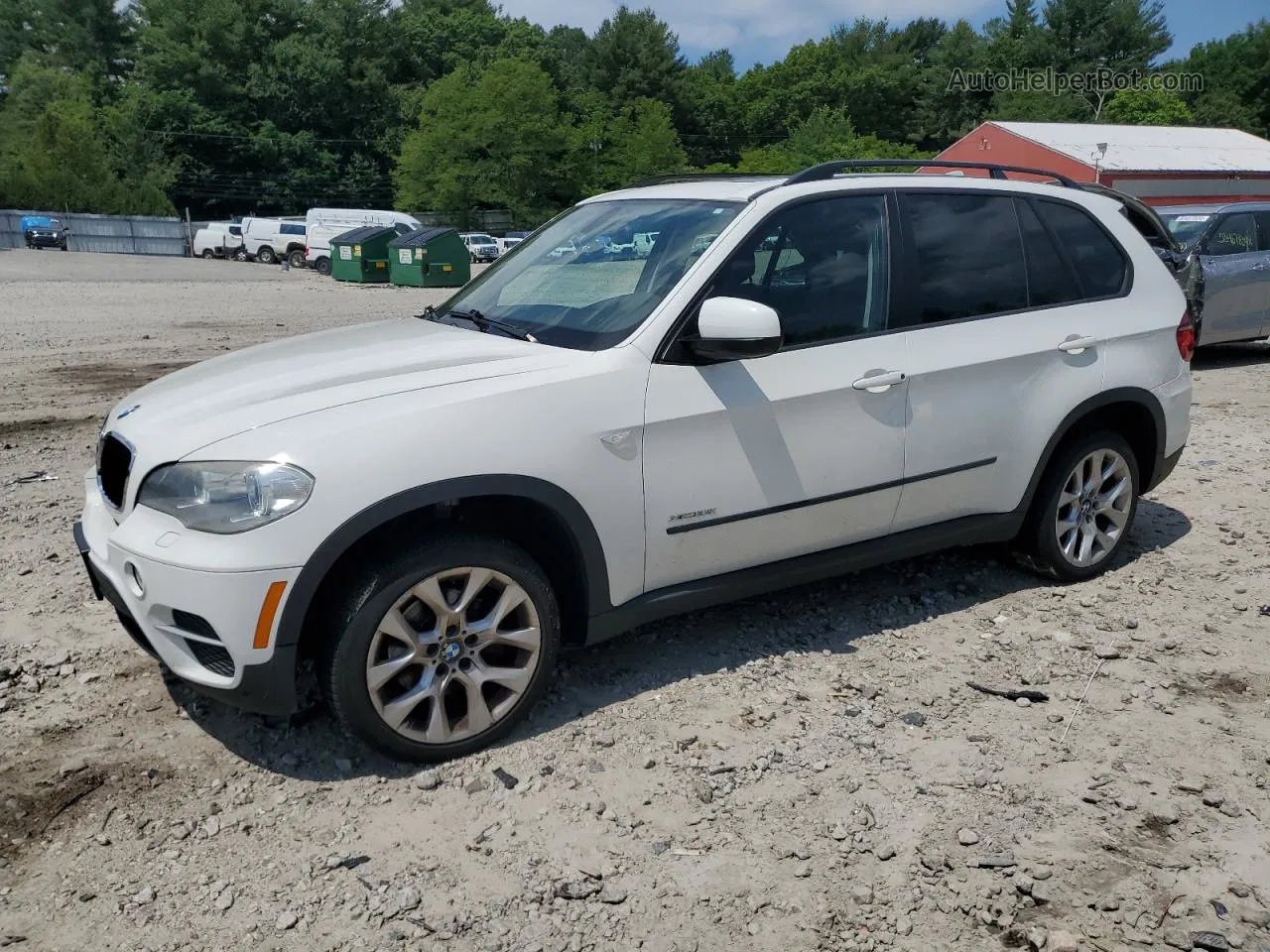 2012 Bmw X5 Xdrive35i White vin: 5UXZV4C57CL751265