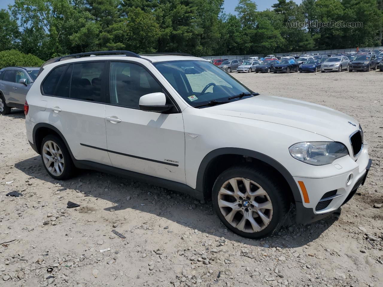 2012 Bmw X5 Xdrive35i White vin: 5UXZV4C57CL751265