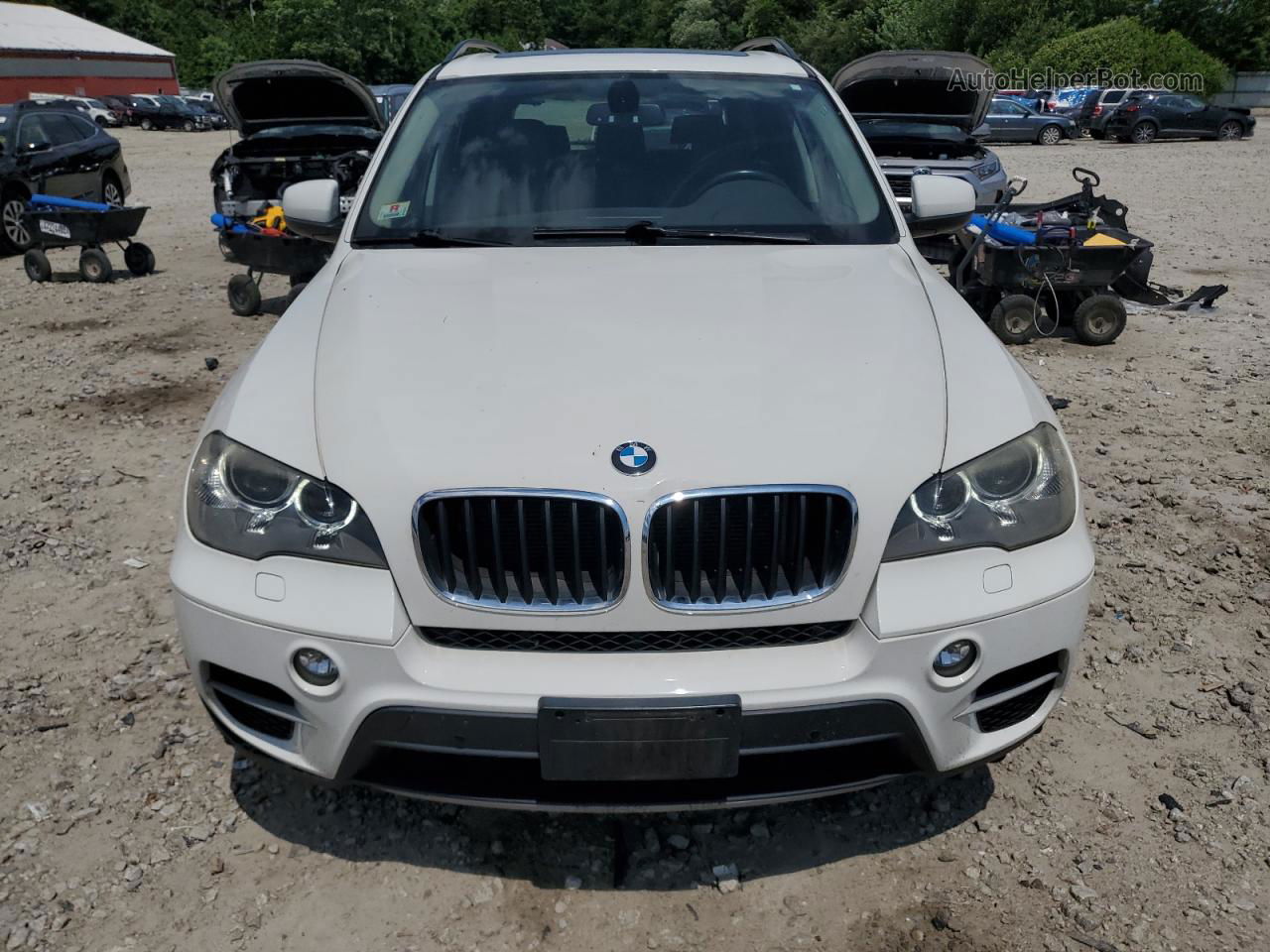 2012 Bmw X5 Xdrive35i White vin: 5UXZV4C57CL751265