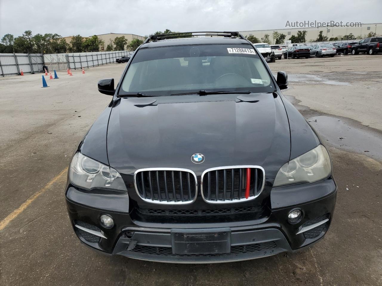 2012 Bmw X5 Xdrive35i Black vin: 5UXZV4C57CL755266