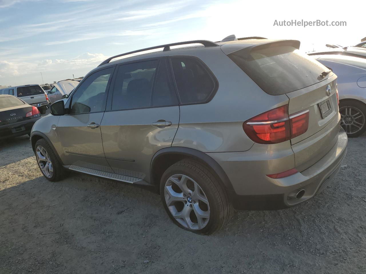 2012 Bmw X5 Xdrive35i Silver vin: 5UXZV4C57CL756918