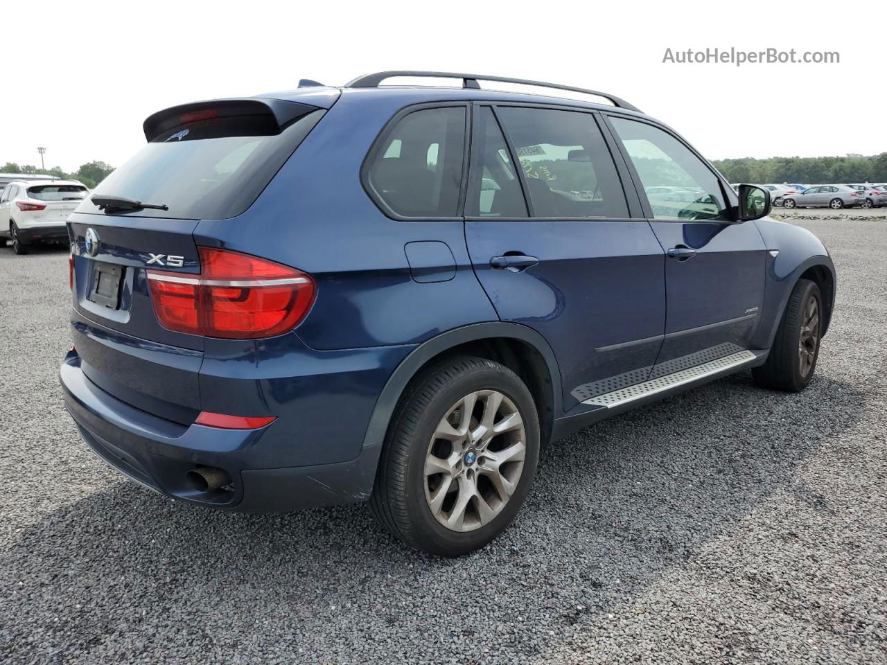 2012 Bmw X5 Xdrive35i Синий vin: 5UXZV4C57CL757292