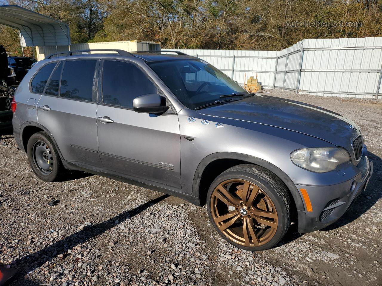 2012 Bmw X5 Xdrive35i Серый vin: 5UXZV4C57CL759477