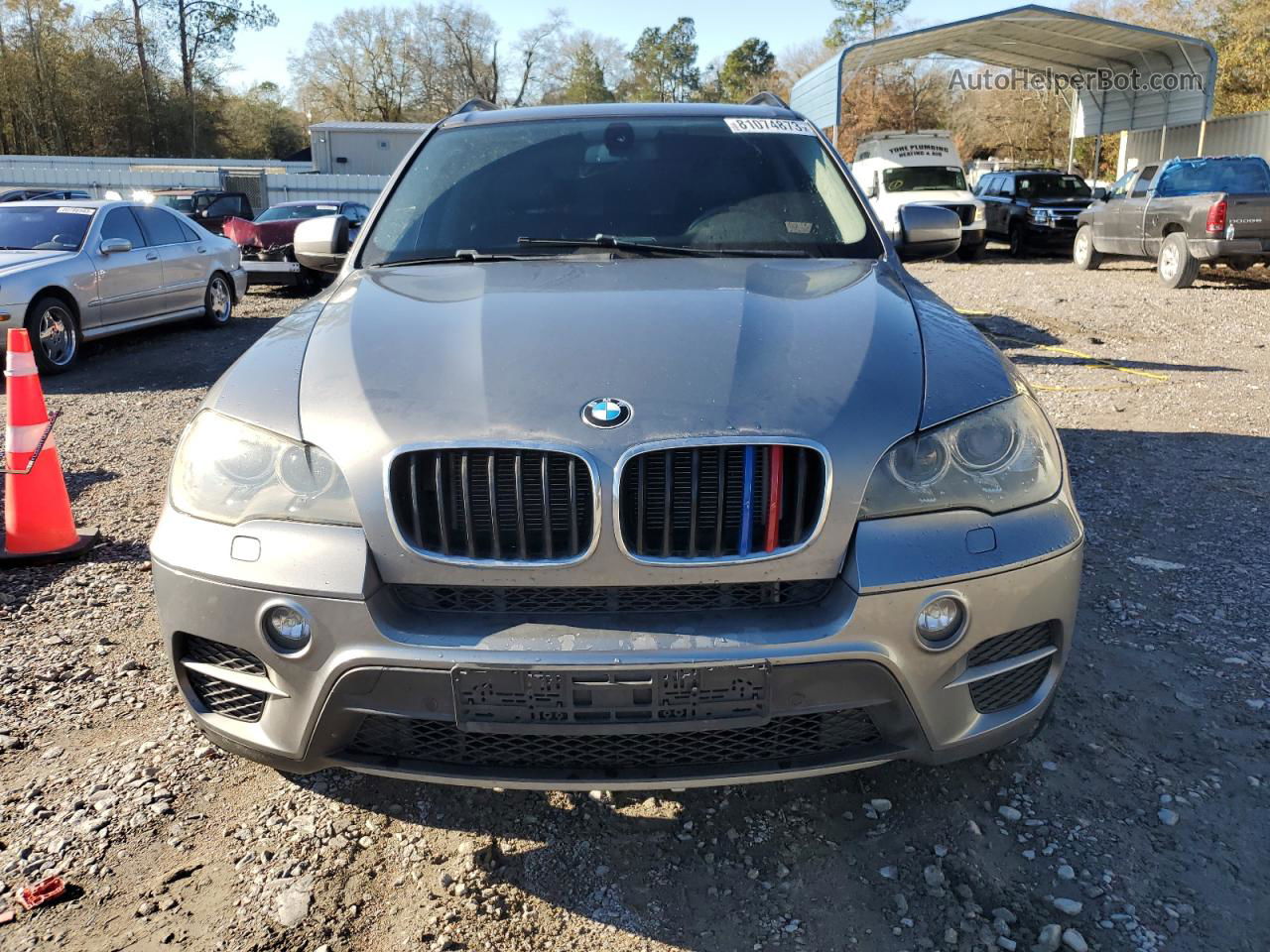 2012 Bmw X5 Xdrive35i Gray vin: 5UXZV4C57CL759477