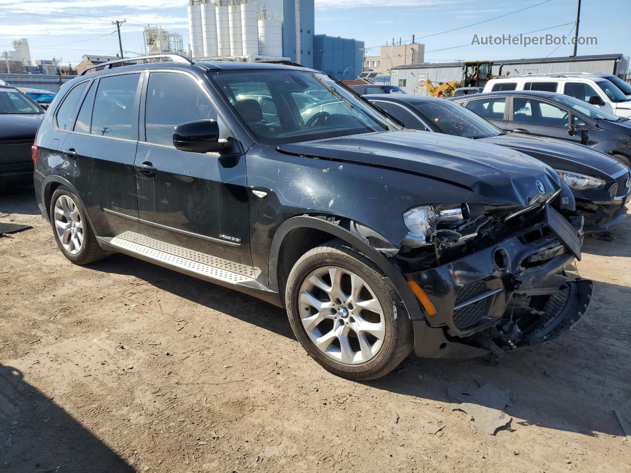 2012 Bmw X5 Xdrive35i Black vin: 5UXZV4C57CL764243