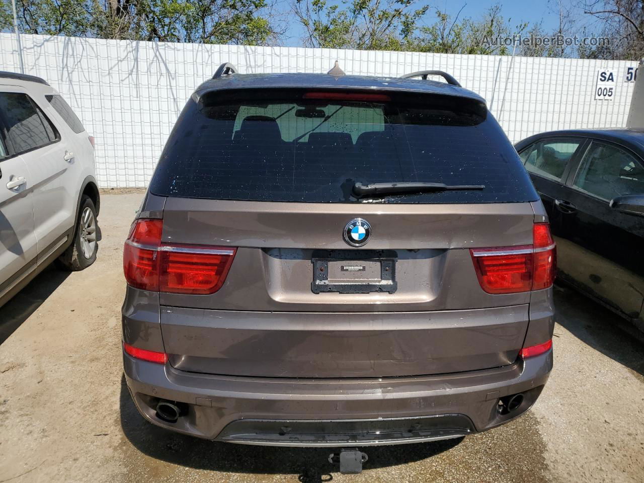 2012 Bmw X5 Xdrive35i Желто-коричневый vin: 5UXZV4C57CL764677