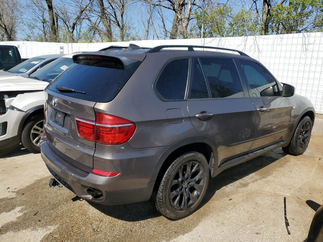 2012 Bmw X5 Xdrive35i Желто-коричневый vin: 5UXZV4C57CL764677