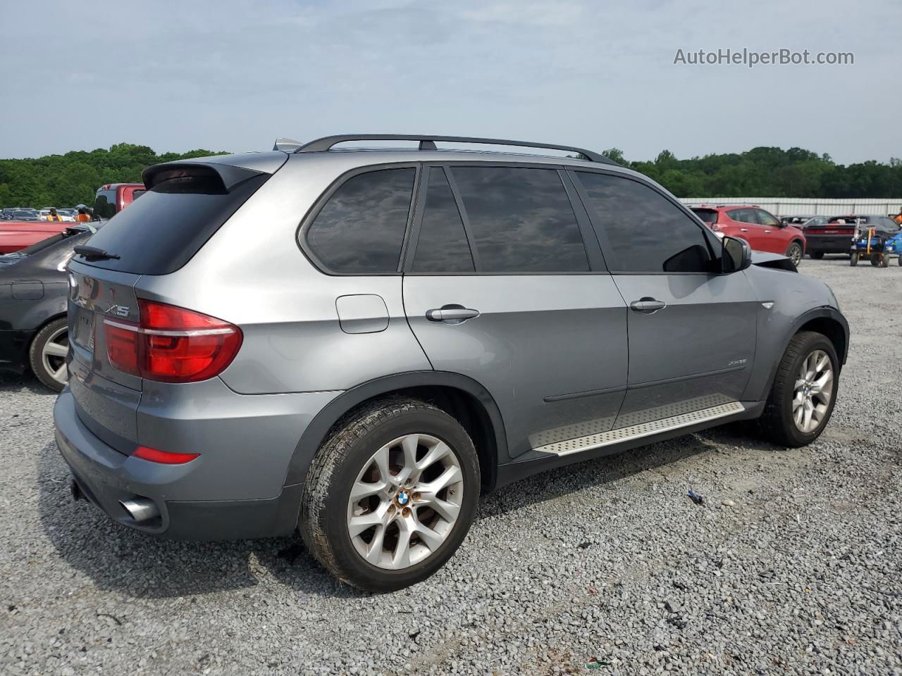 2012 Bmw X5 Xdrive35i Gray vin: 5UXZV4C57CL765957