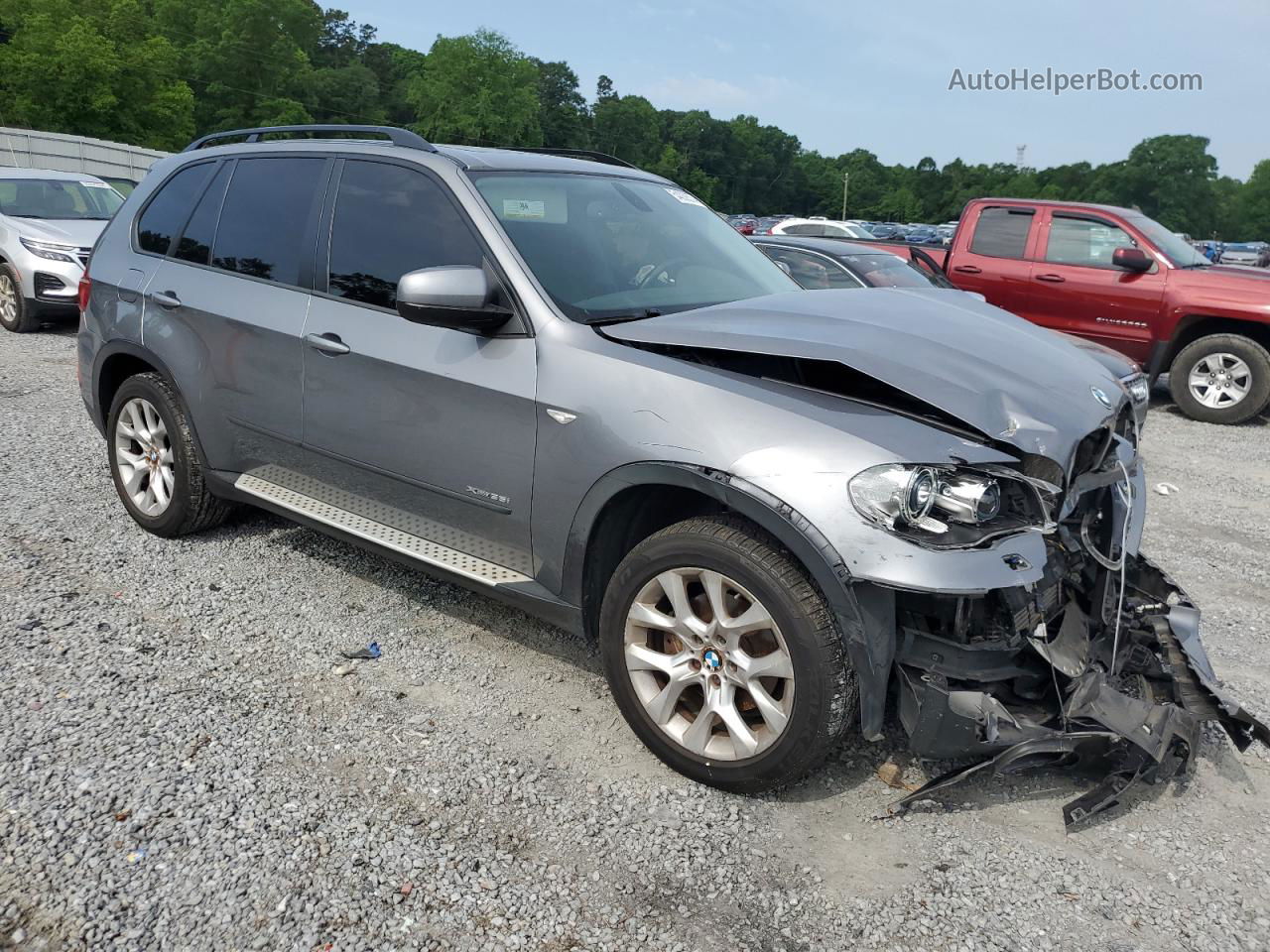 2012 Bmw X5 Xdrive35i Серый vin: 5UXZV4C57CL765957