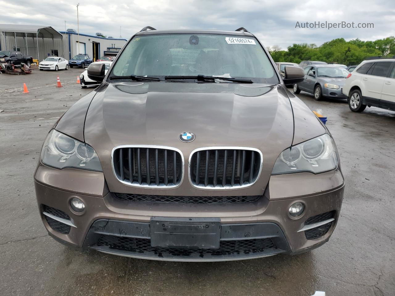 2012 Bmw X5 Xdrive35i Brown vin: 5UXZV4C57CL989990