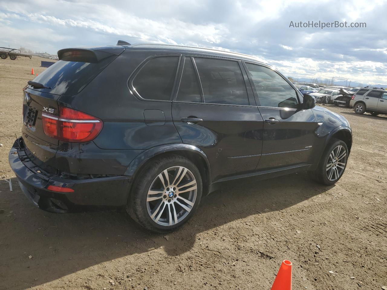 2011 Bmw X5 Xdrive35i Black vin: 5UXZV4C58BL405899