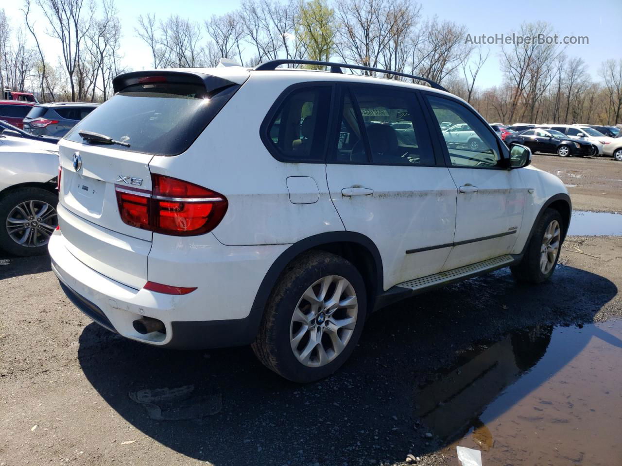 2011 Bmw X5 Xdrive35i White vin: 5UXZV4C58BL416868