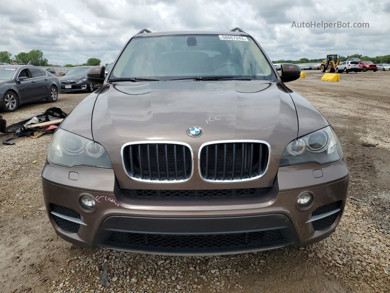 2011 Bmw X5 Xdrive35i Brown vin: 5UXZV4C58BL738393