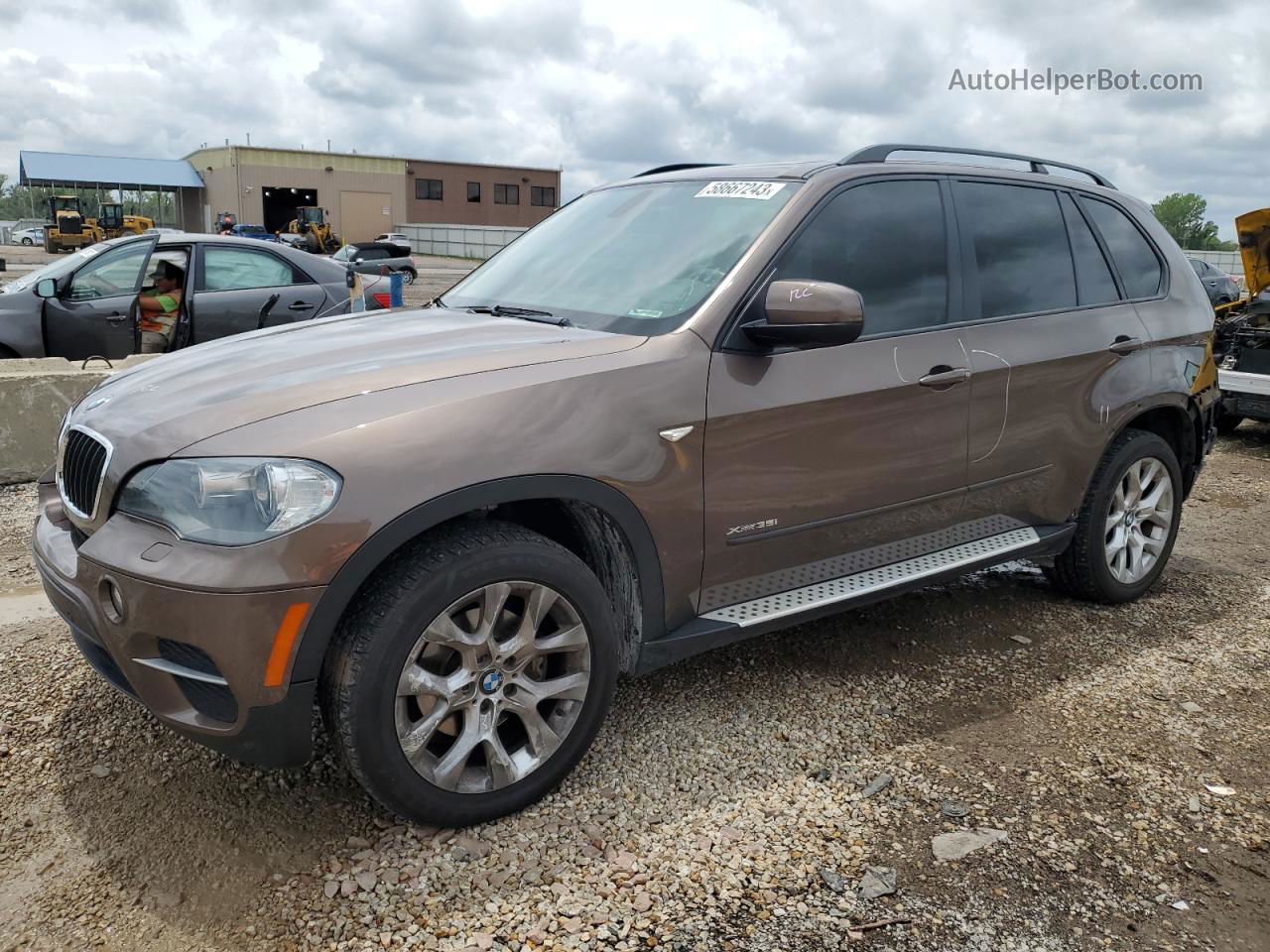 2011 Bmw X5 Xdrive35i Коричневый vin: 5UXZV4C58BL738393