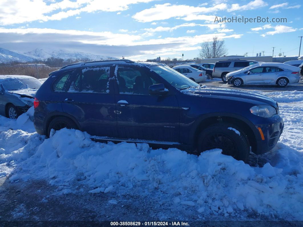 2012 Bmw X5 Xdrive35i/xdrive35i Premium/xdrive35i Sport Activity Blue vin: 5UXZV4C58CL744843