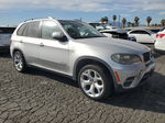 2012 Bmw X5 Xdrive35i Silver vin: 5UXZV4C58CL752604