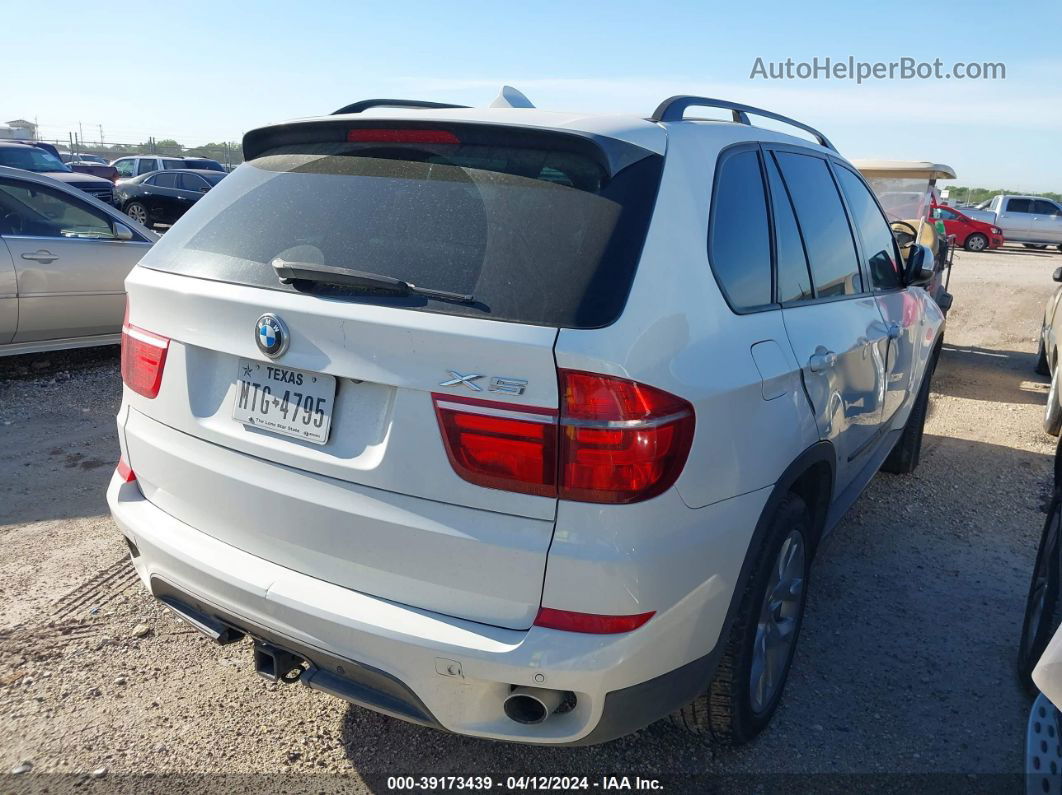 2012 Bmw X5 Xdrive35i/xdrive35i Premium/xdrive35i Sport Activity White vin: 5UXZV4C58CL764591