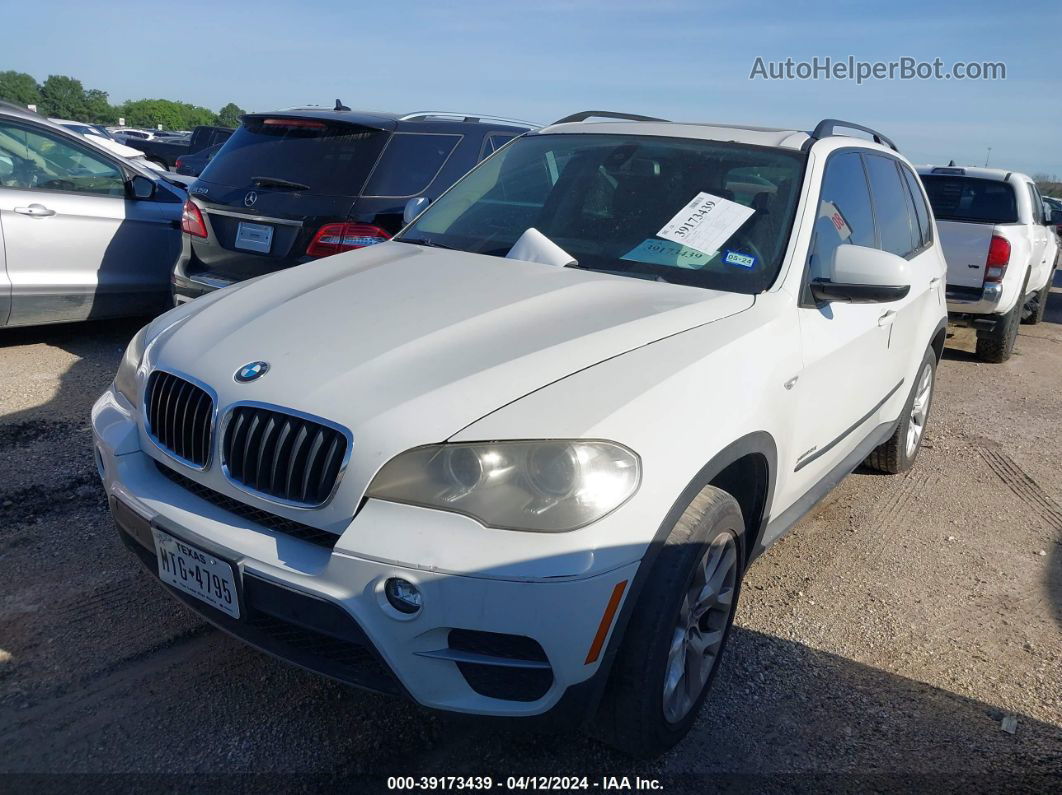 2012 Bmw X5 Xdrive35i/xdrive35i Premium/xdrive35i Sport Activity White vin: 5UXZV4C58CL764591