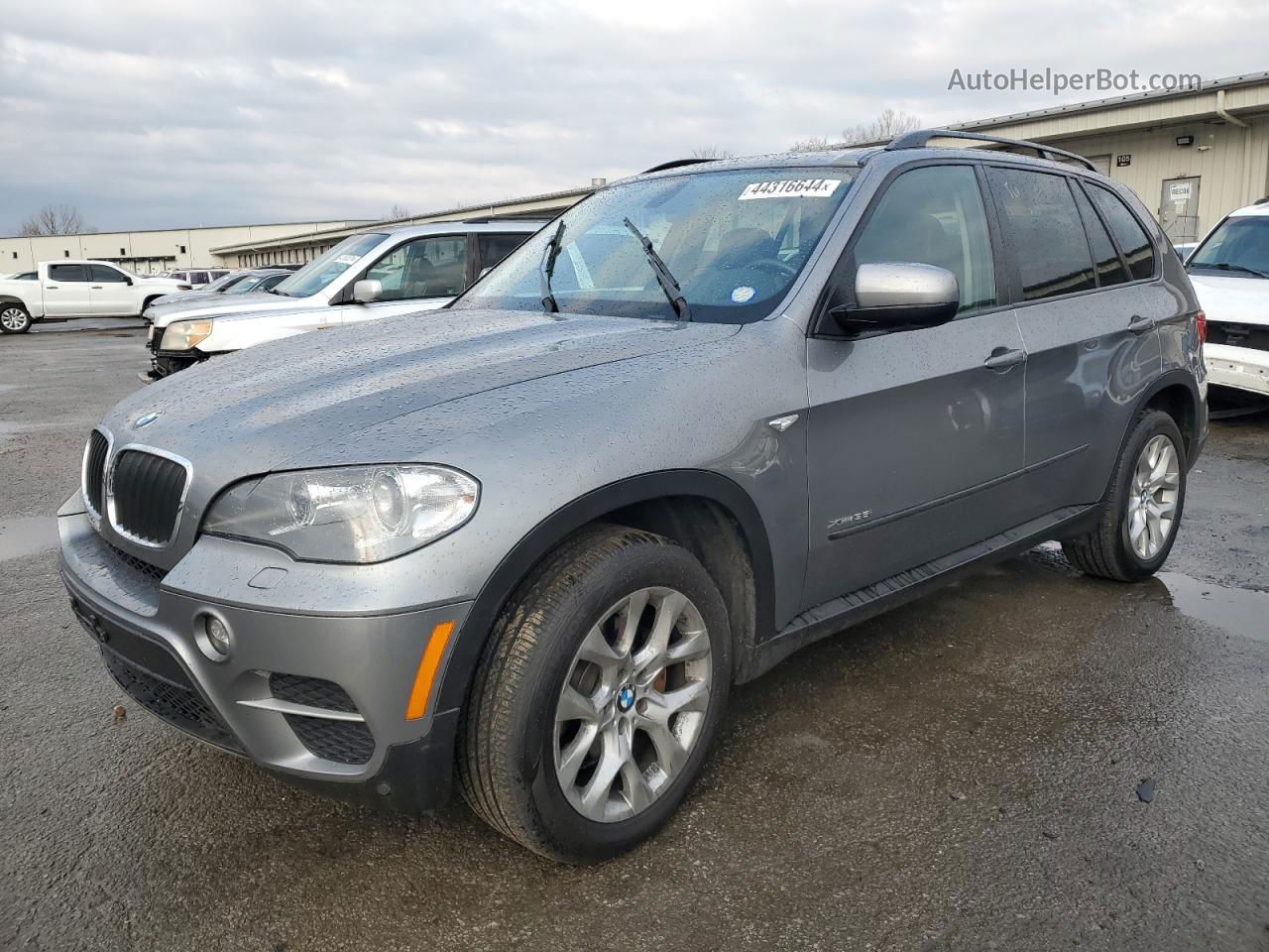 2012 Bmw X5 Xdrive35i Gray vin: 5UXZV4C58CL764770