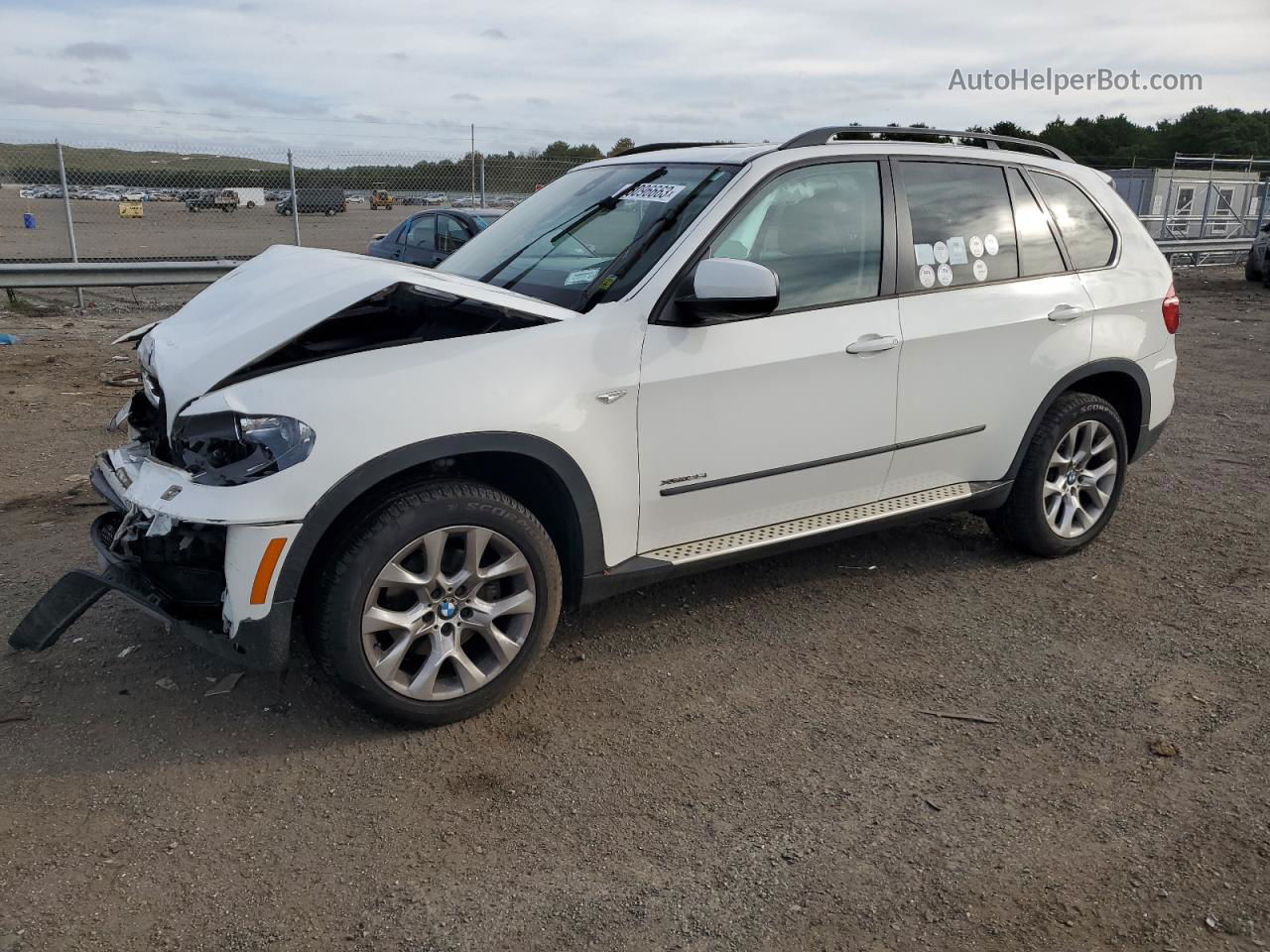 2012 Bmw X5 Xdrive35i White vin: 5UXZV4C58CL766759