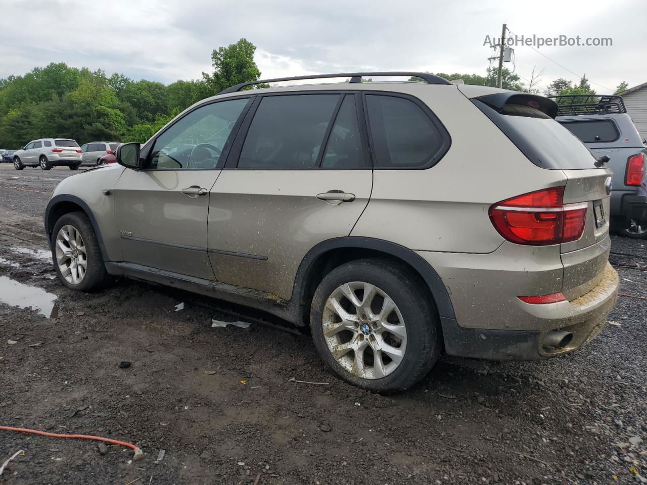 2012 Bmw X5 Xdrive35i Золотой vin: 5UXZV4C58CL767068