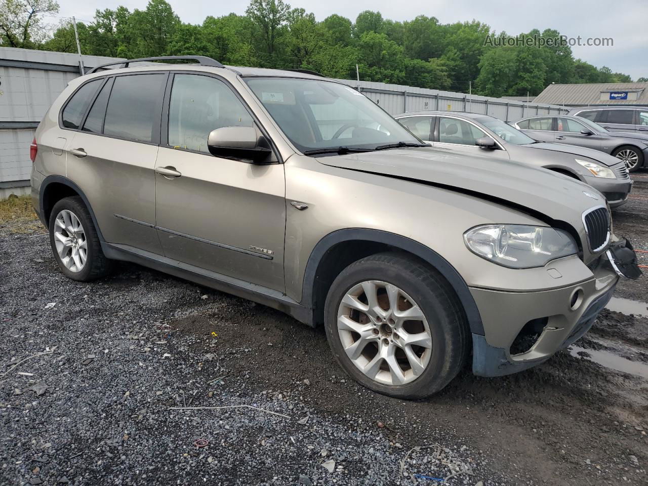 2012 Bmw X5 Xdrive35i Золотой vin: 5UXZV4C58CL767068