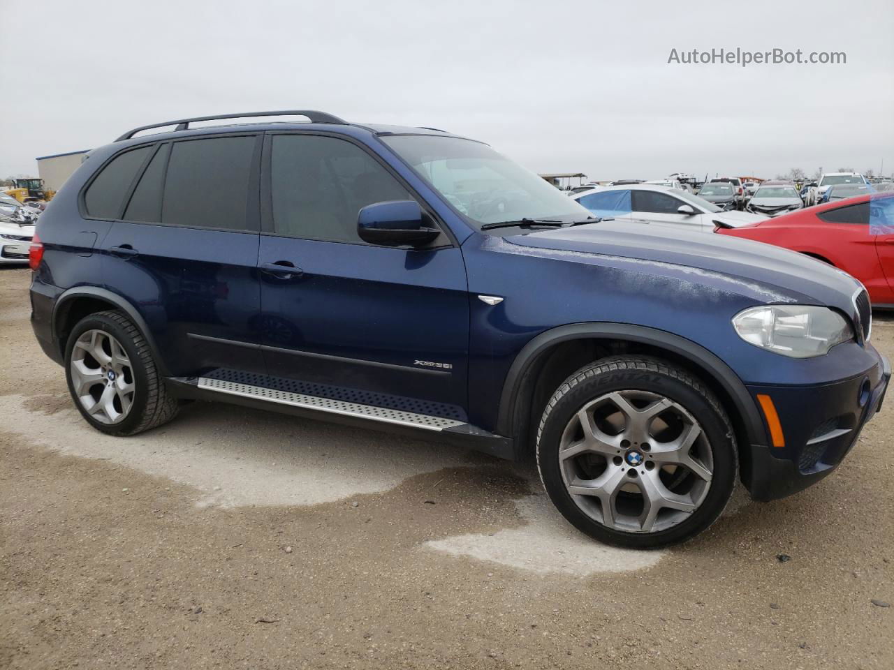 2012 Bmw X5 Xdrive35i Blue vin: 5UXZV4C58CL988217