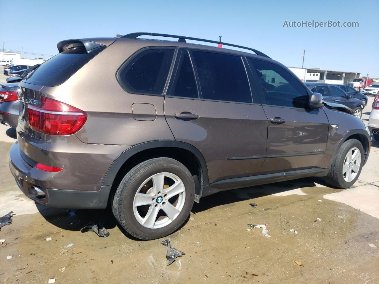 2012 Bmw X5 Xdrive35i Brown vin: 5UXZV4C58CL991862