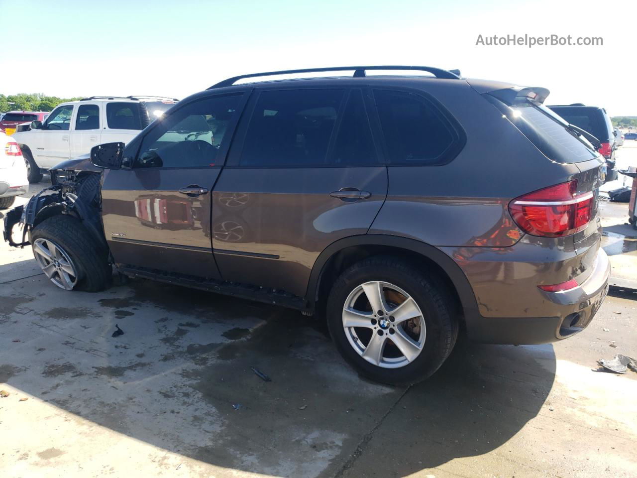 2012 Bmw X5 Xdrive35i Brown vin: 5UXZV4C58CL991862