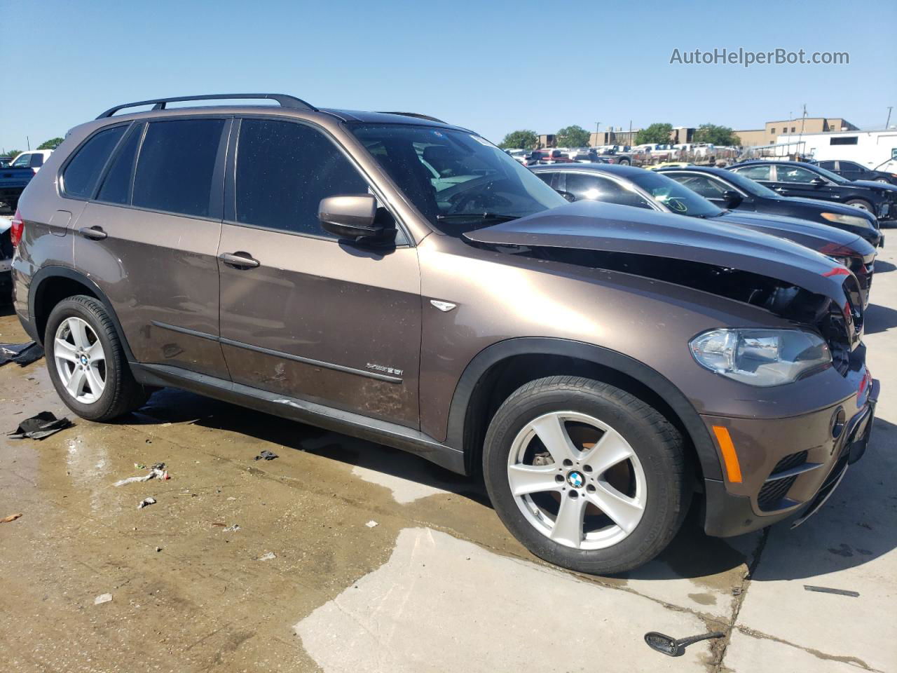 2012 Bmw X5 Xdrive35i Brown vin: 5UXZV4C58CL991862