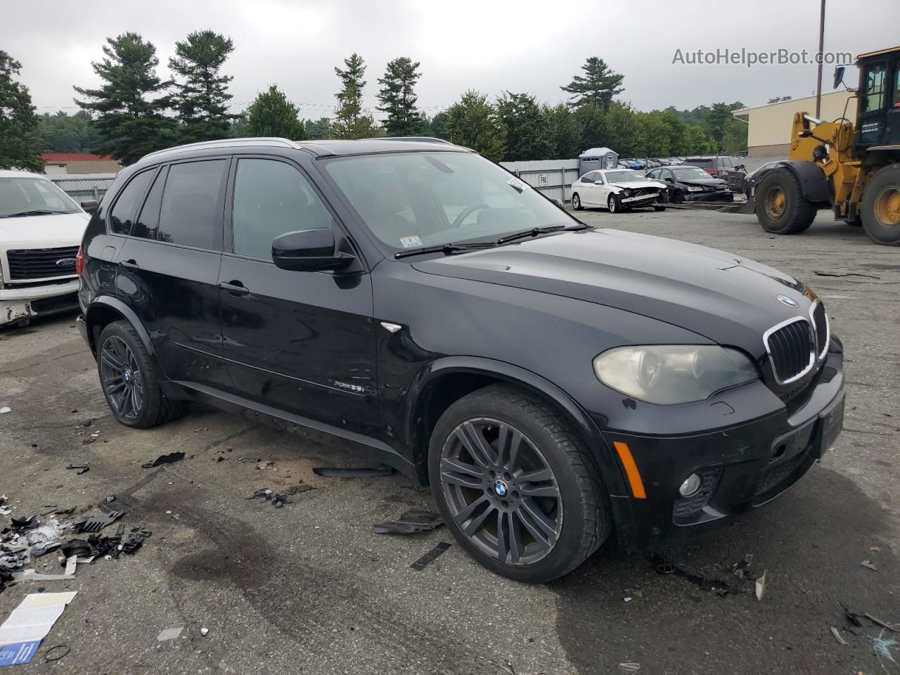 2011 Bmw X5 Xdrive35i Black vin: 5UXZV4C59BL401148