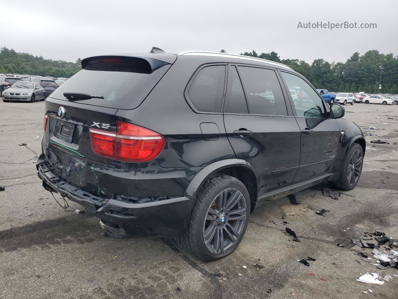 2011 Bmw X5 Xdrive35i Black vin: 5UXZV4C59BL401148