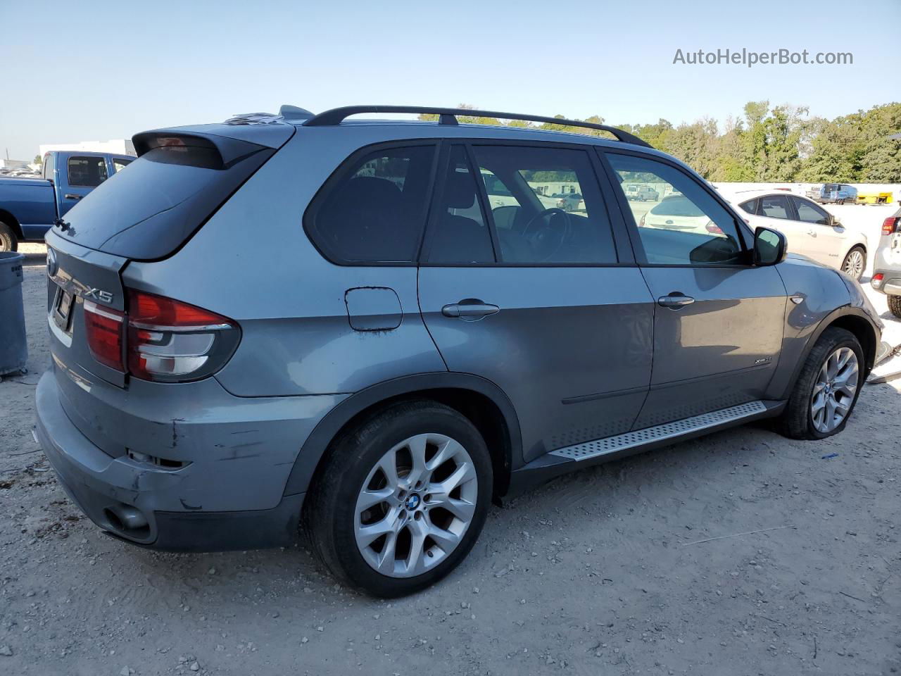 2011 Bmw X5 Xdrive35i Gray vin: 5UXZV4C59BL403143