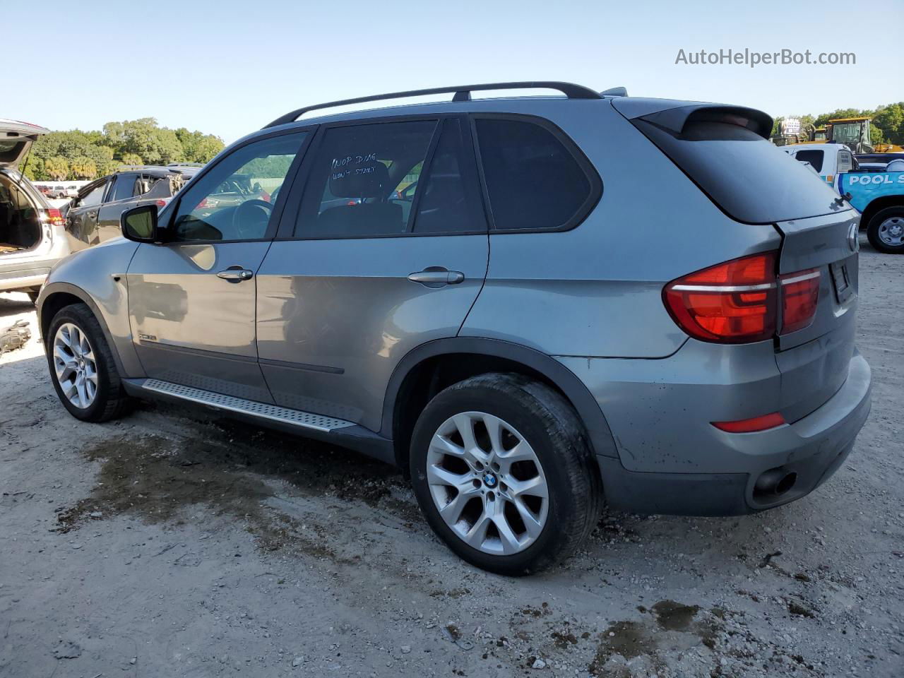 2011 Bmw X5 Xdrive35i Gray vin: 5UXZV4C59BL403143