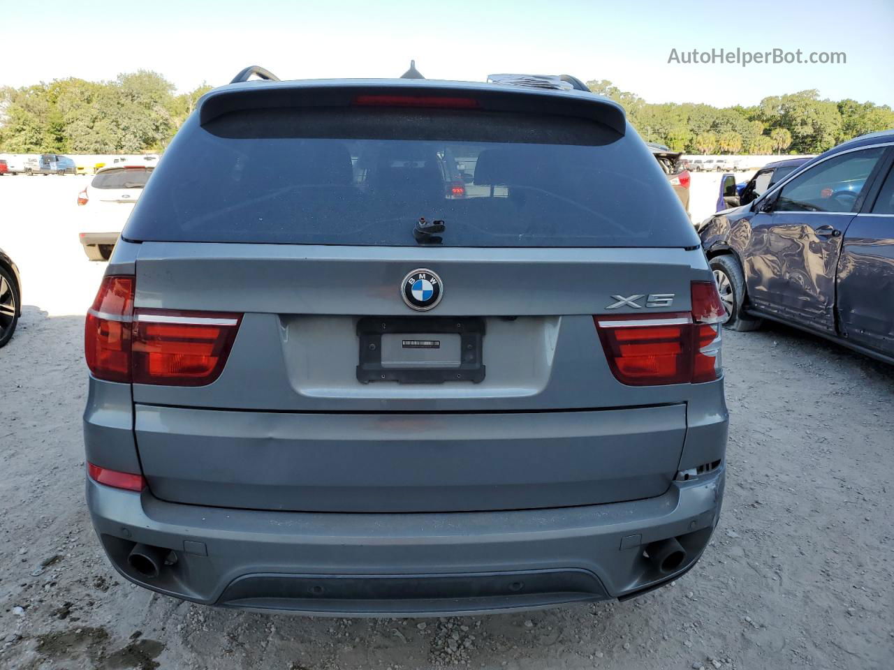 2011 Bmw X5 Xdrive35i Gray vin: 5UXZV4C59BL403143