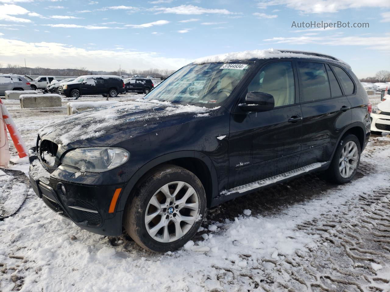 2011 Bmw X5 Xdrive35i Черный vin: 5UXZV4C59BL404938