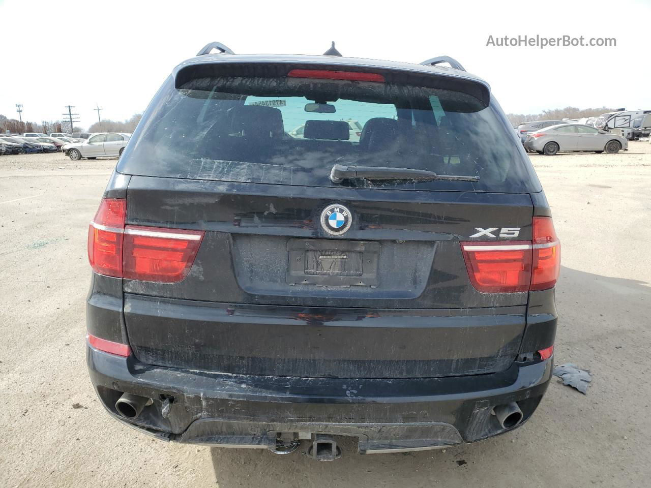 2011 Bmw X5 Xdrive35i Black vin: 5UXZV4C59BL405409