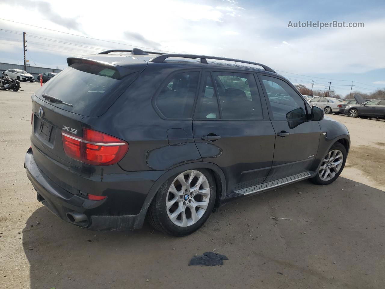 2011 Bmw X5 Xdrive35i Black vin: 5UXZV4C59BL405409