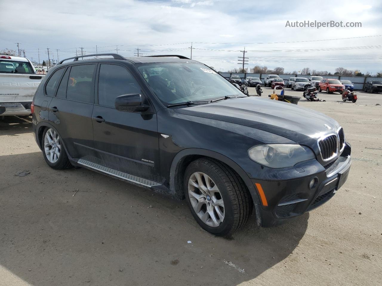 2011 Bmw X5 Xdrive35i Black vin: 5UXZV4C59BL405409