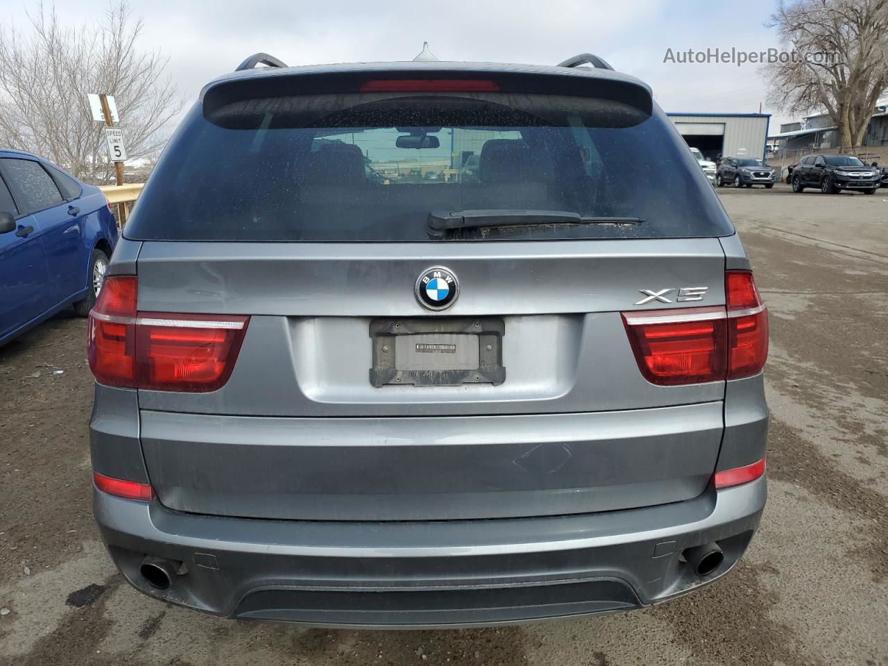 2011 Bmw X5 Xdrive35i Silver vin: 5UXZV4C59BL405751