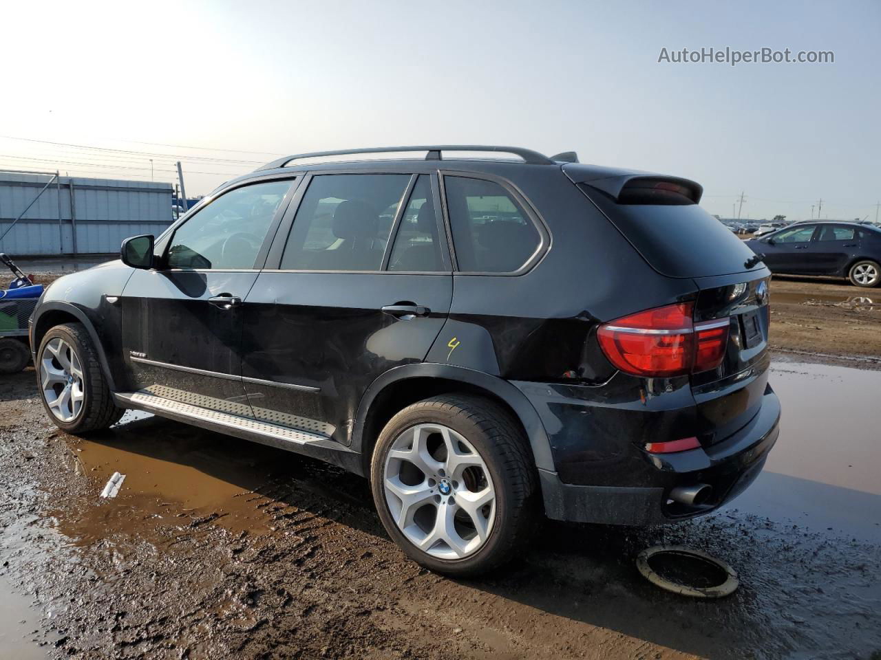 2011 Bmw X5 Xdrive35i Black vin: 5UXZV4C59BL408889