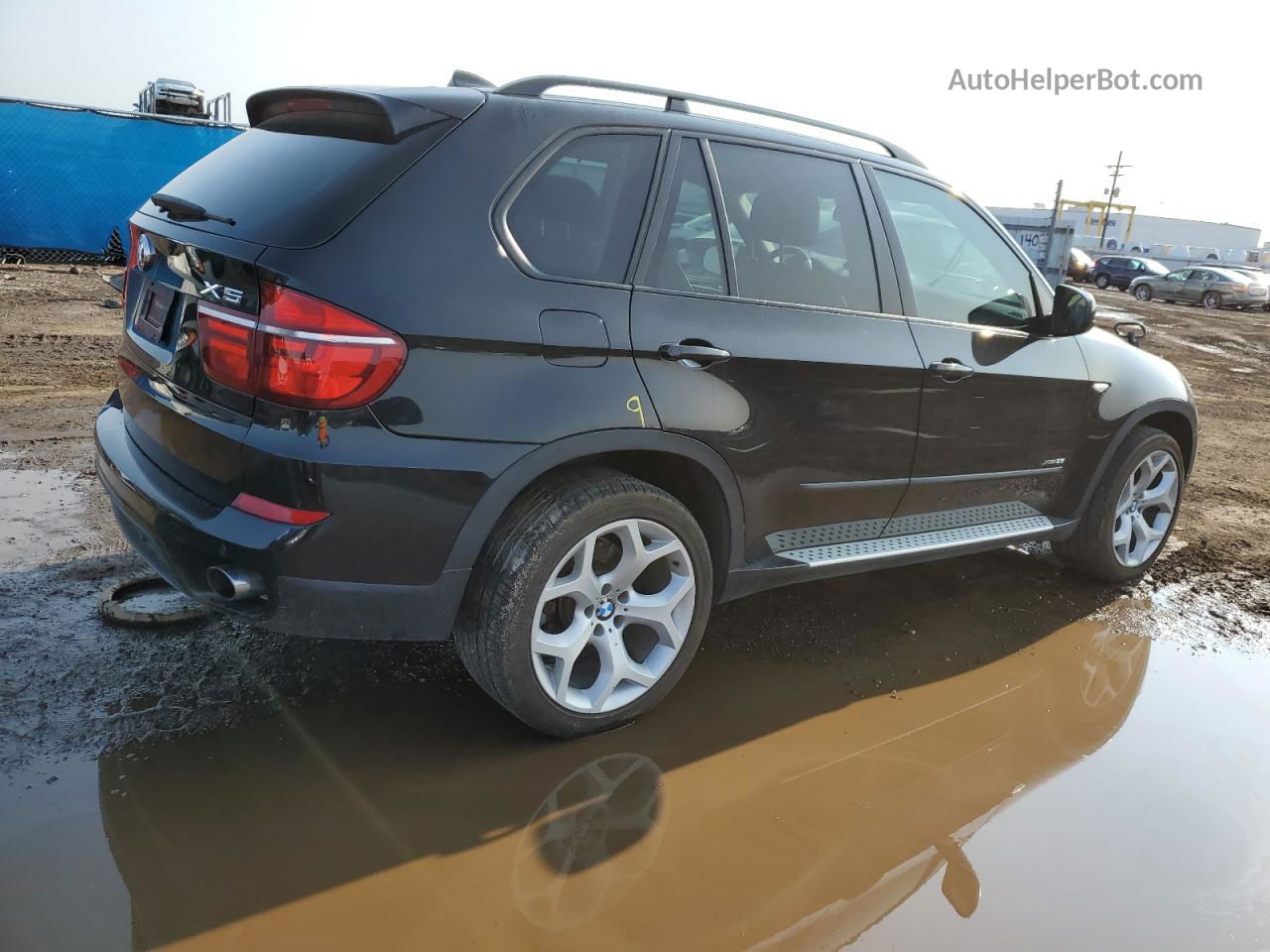 2011 Bmw X5 Xdrive35i Black vin: 5UXZV4C59BL408889